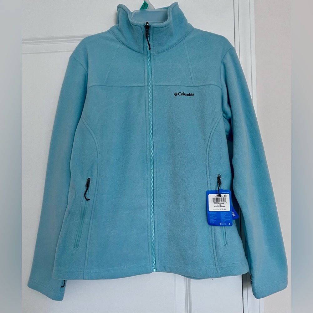 NEW Women's Columbia Zip-Front Fleece Falls Jacket Size Large NWT MSRP $55